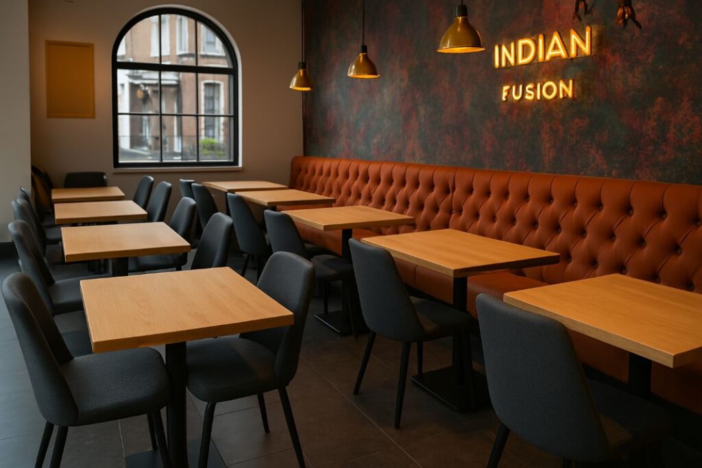 custom tables for indian restaurants - tablemaker