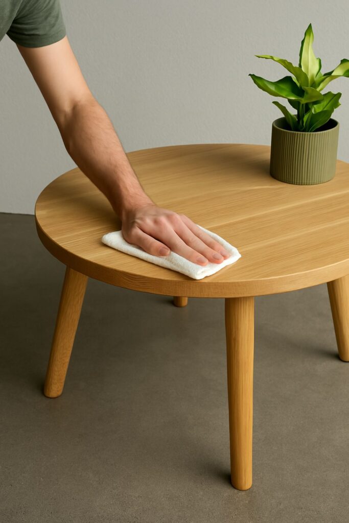 how to look after a oak table - tablemaker
