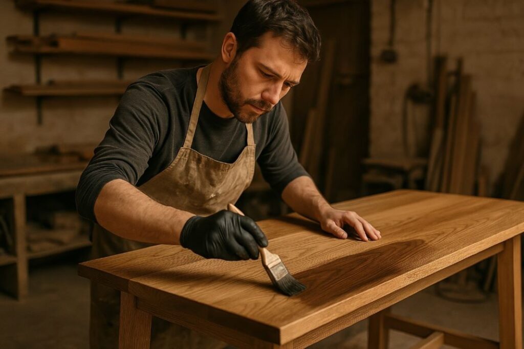 painting-an-oak-table-tablemaker-london
