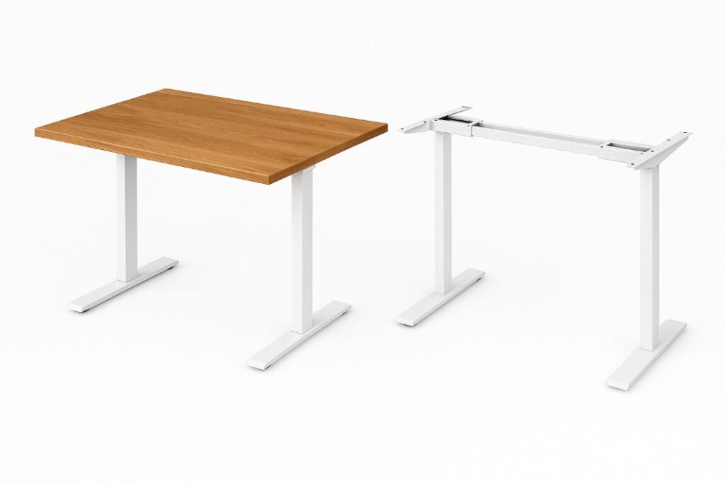 FlexiSpot frame & desk top by Tablemaker