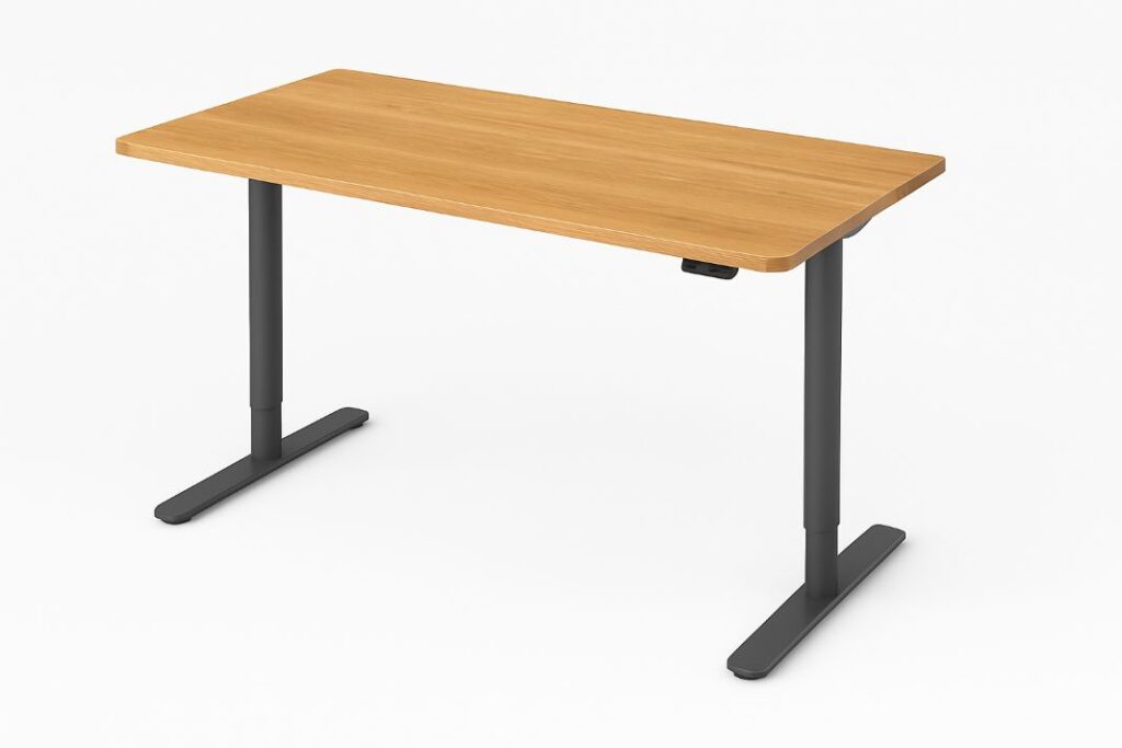 Custom oak desk