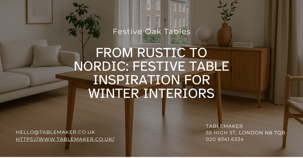 From Rustic to Nordic Festive Table Inspiration for Winter Interiors -Tablemaker