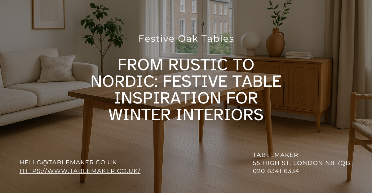 From Rustic to Nordic Festive Table Inspiration for Winter Interiors -Tablemaker