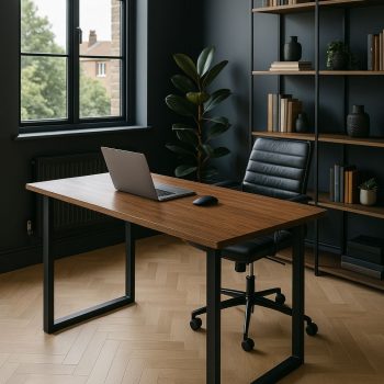 handmade home office desk in Oak - Tablemaker